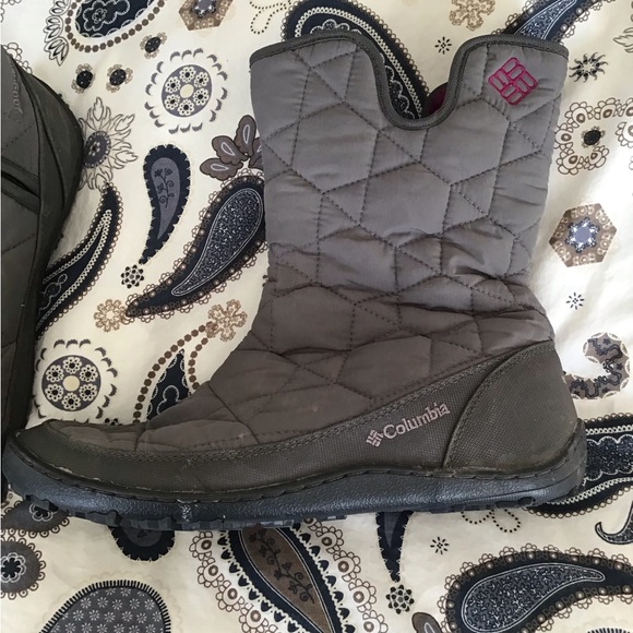 Womens Columbia Quilted Winter Boots - Picture 4 of 6
